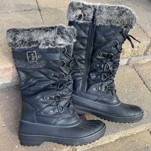 Faux Fur lined Winter Boots